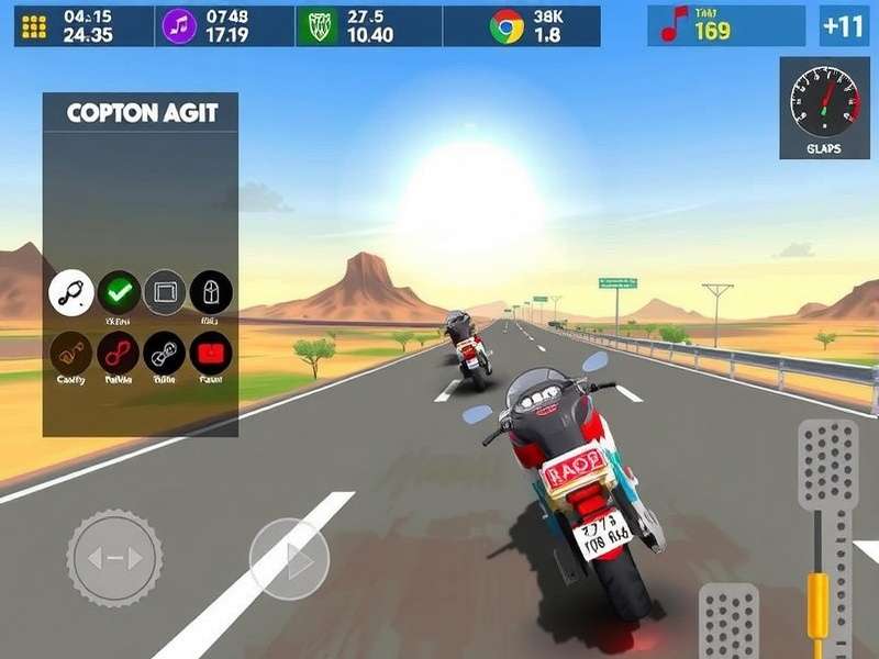 Rapid Gujarat Dasher vehicle customization screen